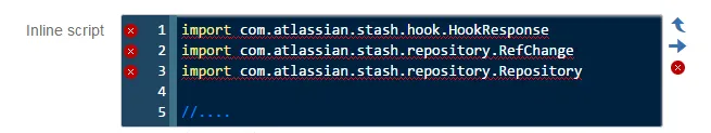 Example error message showing failed imports after package rename