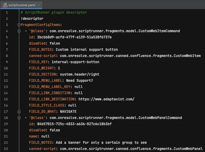 An example file.