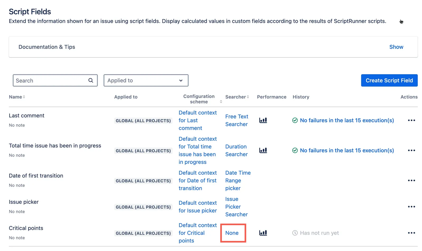 Image showing how to add a searcher