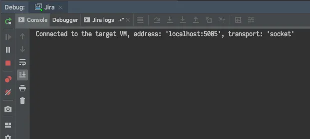 A Debugger running in an IntelliJ IDEA window.