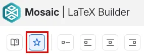 Favorites button highlighted