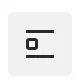 Left-aligned block equation formatting button