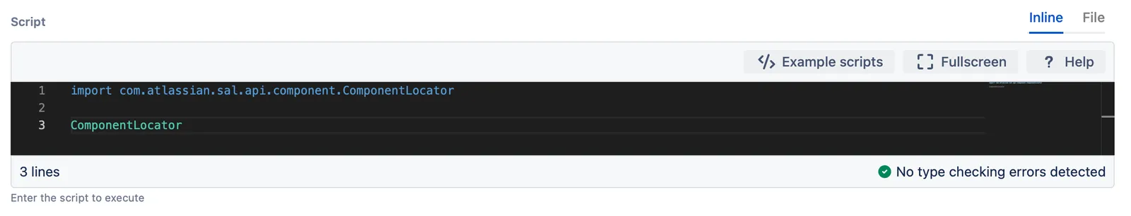 The Code Editor automatically adding a required import.