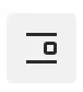 Right-aligned block equation formatting button